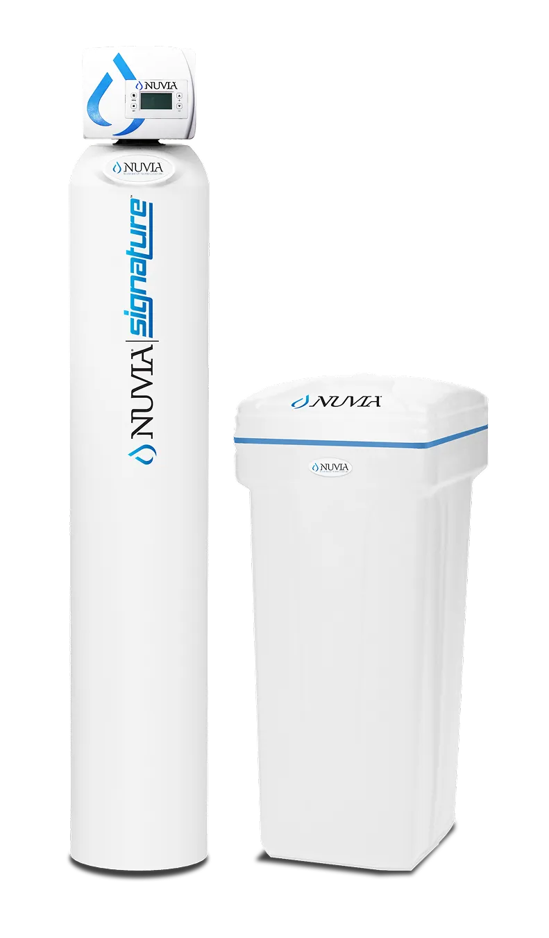 Nuvia Signature whole-house Dynamic Regeneration water softener and filtration system