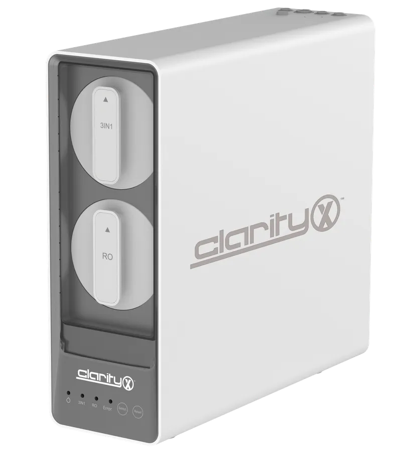 Nuvia ClarityX tankless reverse osmosis unit